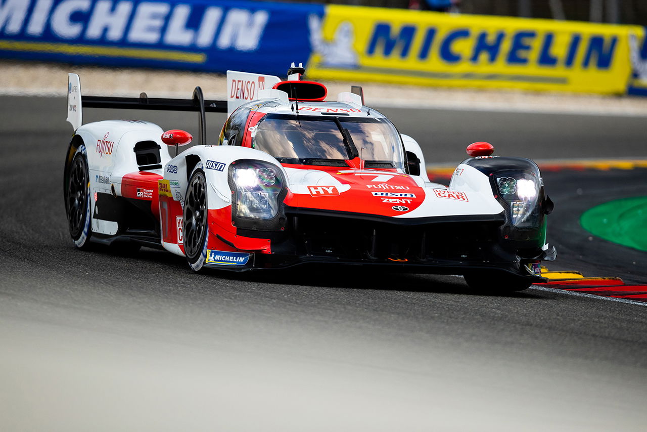 Toyota GR010 Hybrid ready for Le Mans 2024.