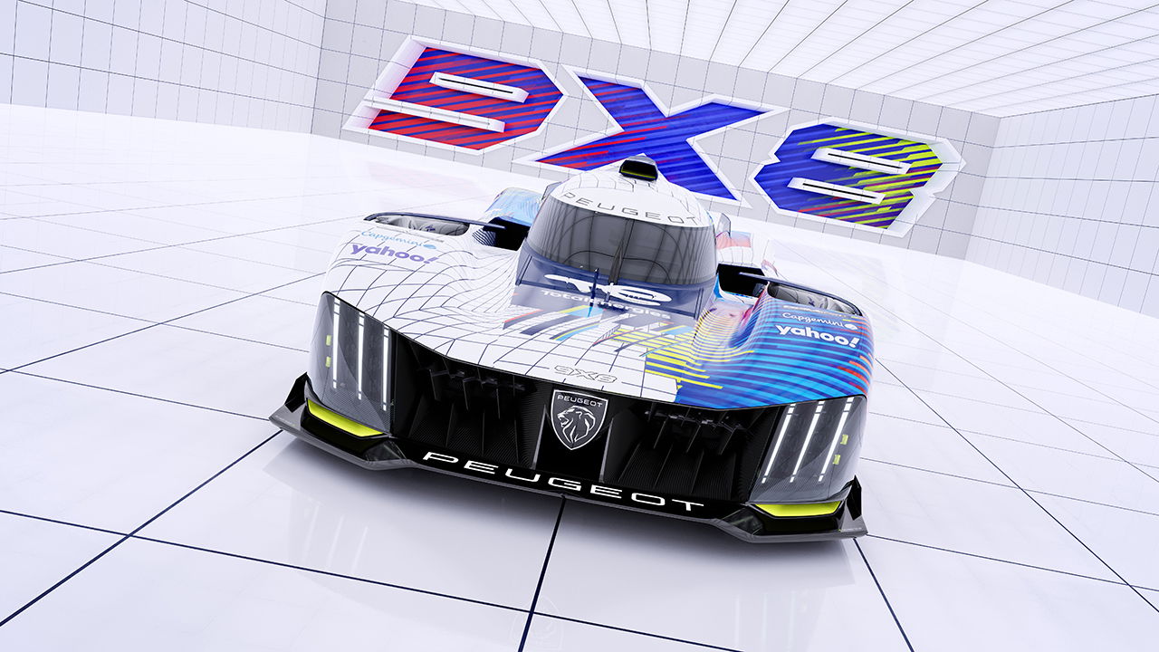 Peugeot 9X8 ready for Le Mans 2024.