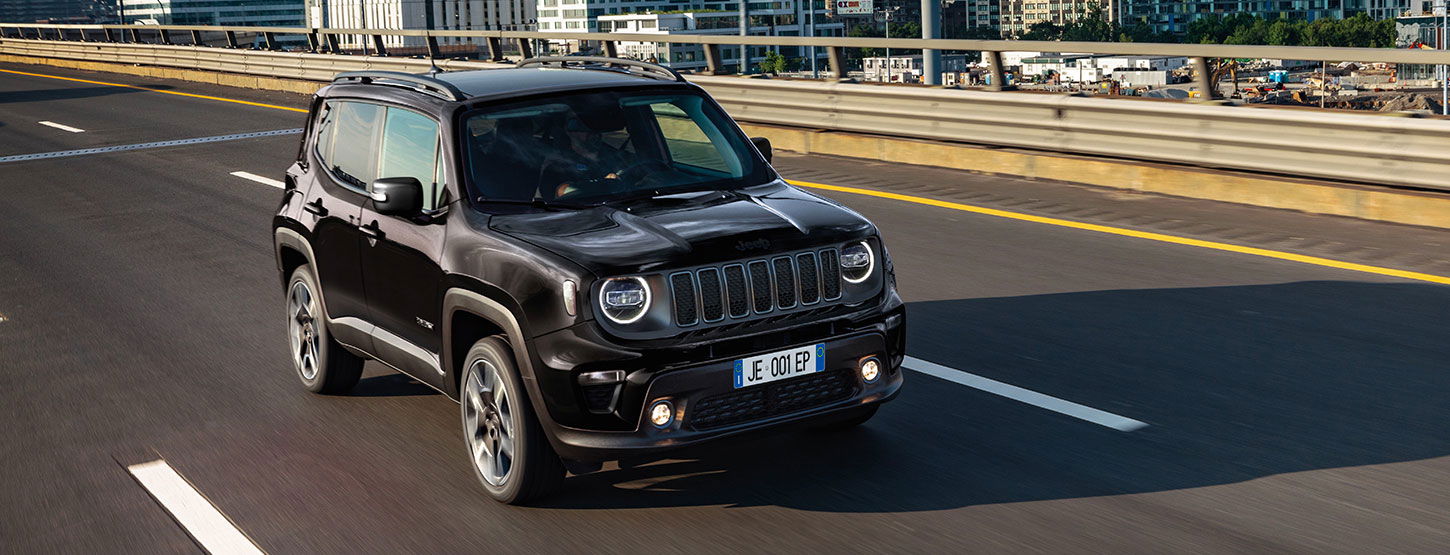 Jeep Renegade e-coasting and e-boosting.