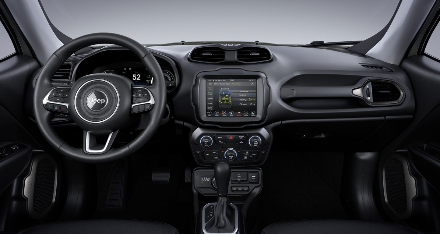 2024 Jeep Renegade's infotainment system.