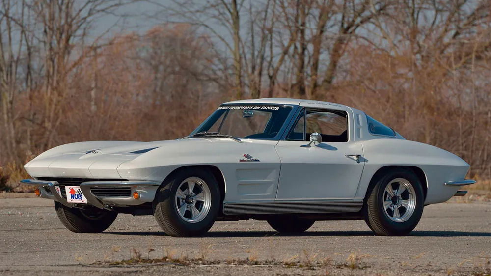 1963 Chevrolet "split-window" corvette.