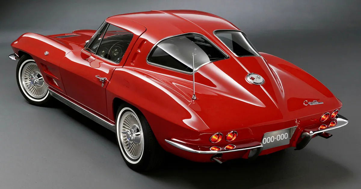 1963 Chevrolet "split-window" corvette current price.