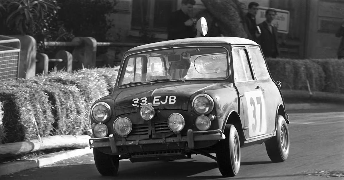 Paddy Hopkirk's Iconic Victory at the 1964 Monte Carlo Rally.