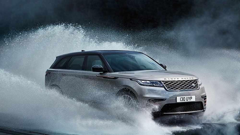 Range Rover Velar is great for winter driving.