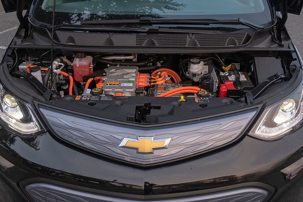 2019 Chevrolet Bolt EV powertrain.