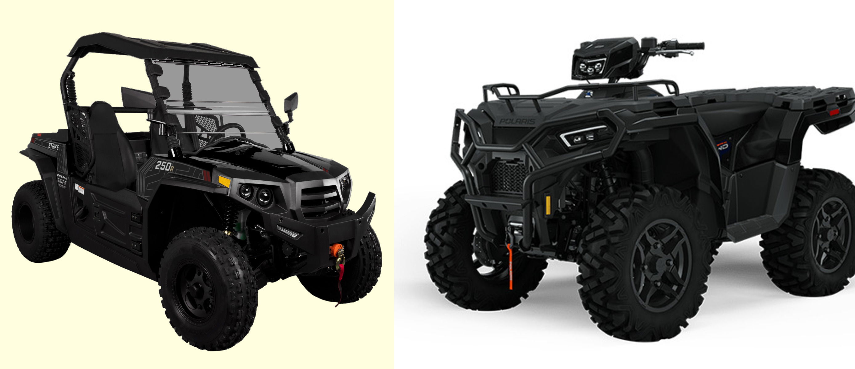 ATV vs. UTV.