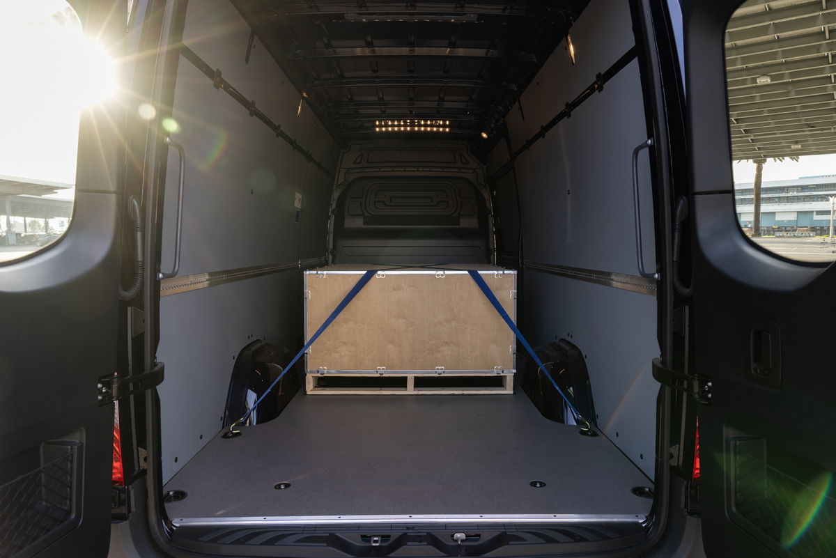 2024 Mercedes-Benz eSprinter Payload, Cargo Volume, And Towing Capacity.