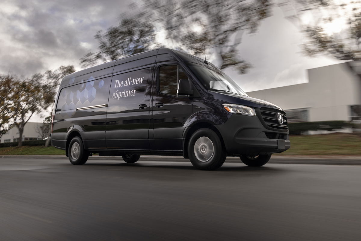 2024 Mercedes-Benz eSprinter range and efficiency.