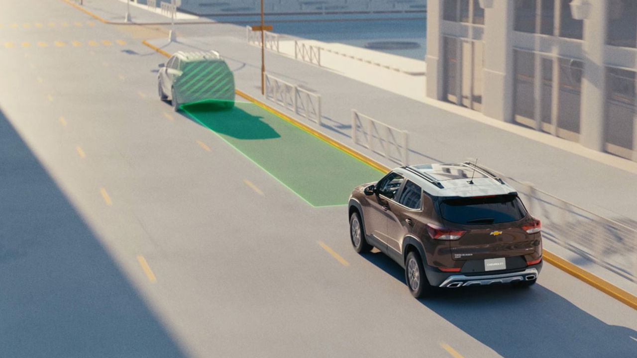 Chevrolet Safety Assist Forward Collision Alert & Automatic Emergency Braking.