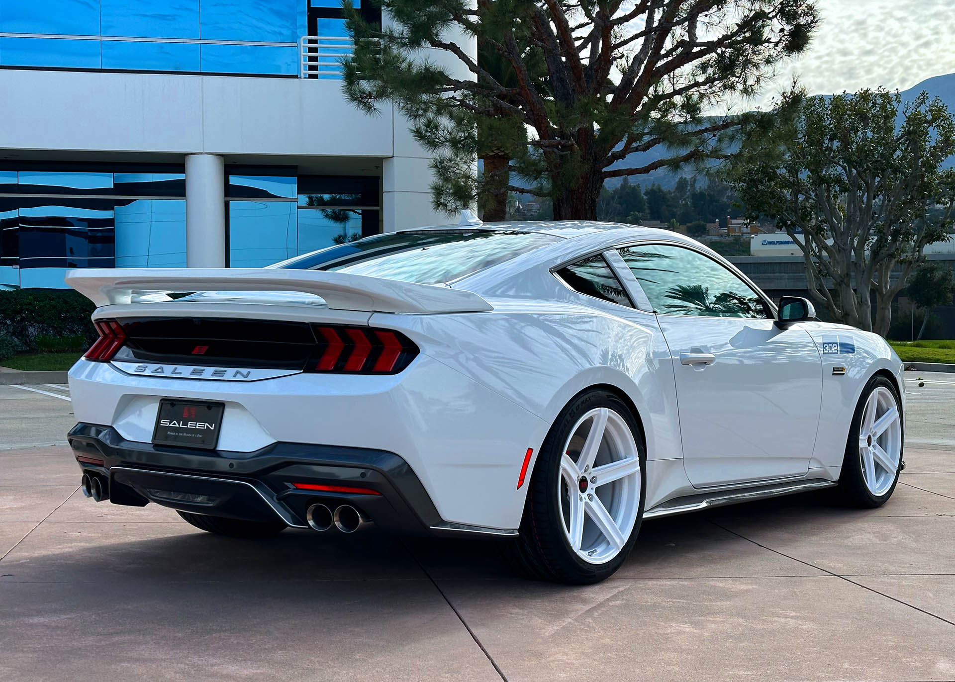 2024 Saleen 302 security and safety features.