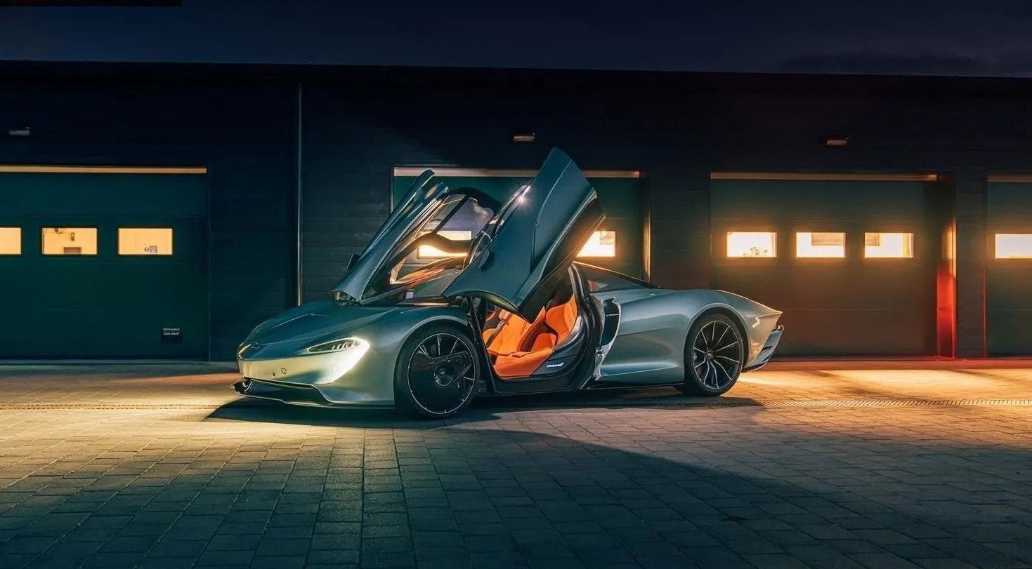 2020 McLaren Speedtail interior.