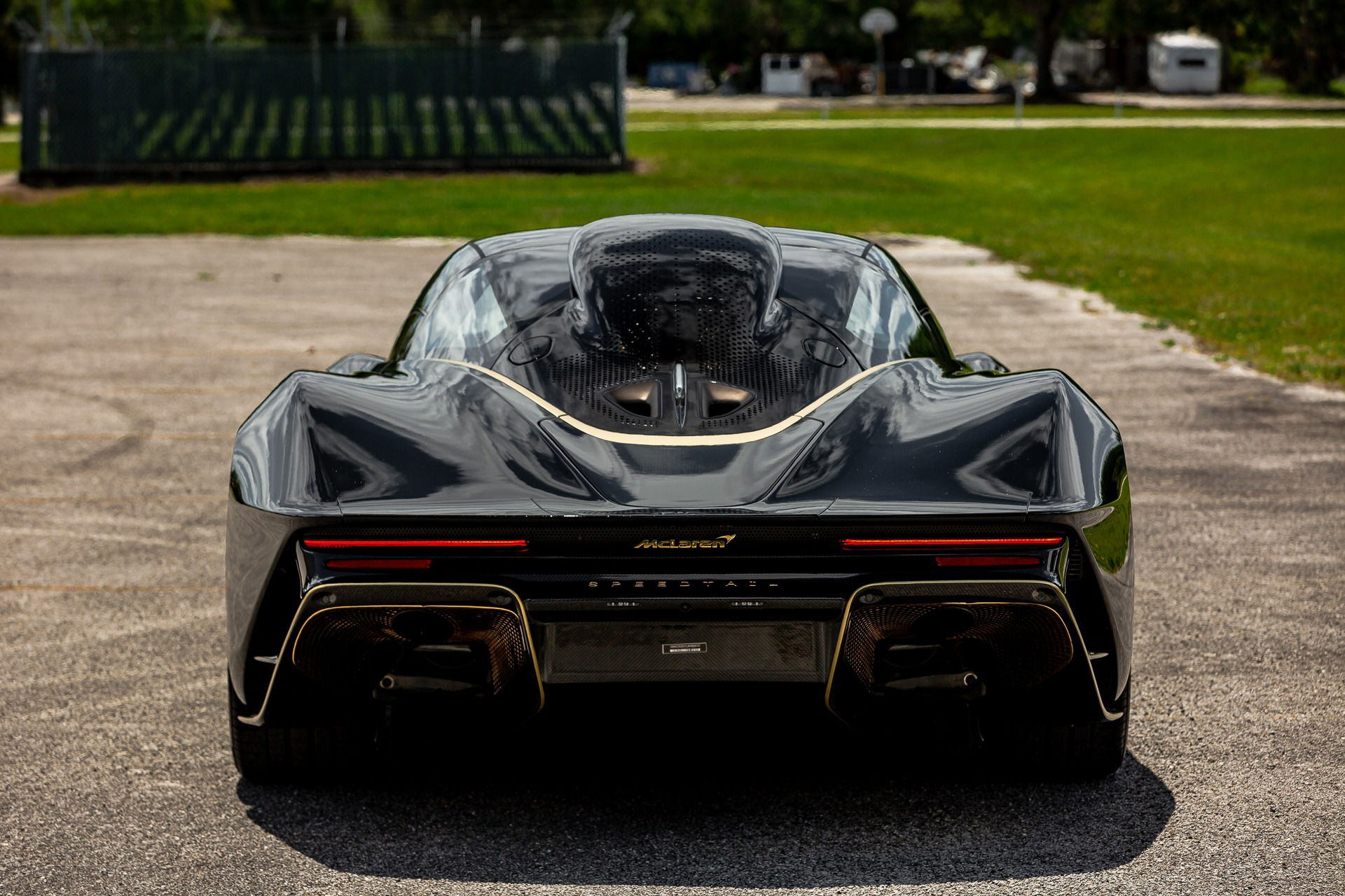 McLaren Speedtail powertrain.