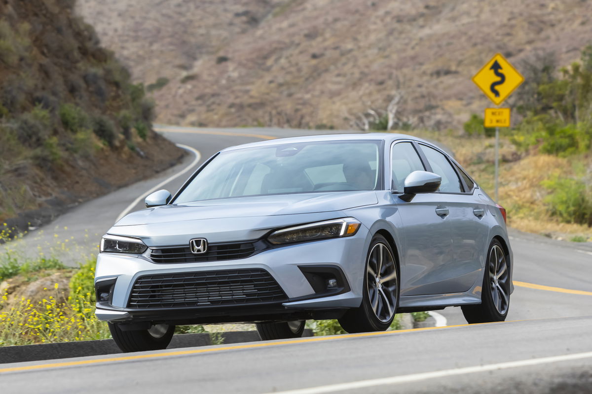 Most Stolen Compact Car: Honda Civic.