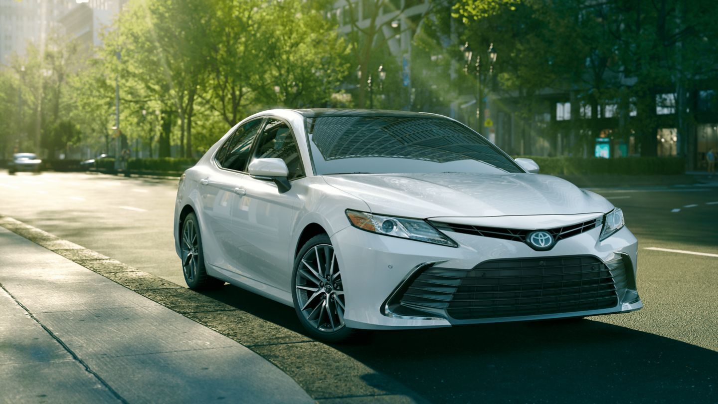 2024 Toyota Camry best family sedan award.