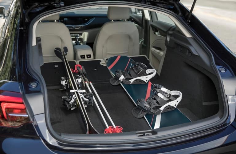 2020 Buick Regal hatchback trunk.