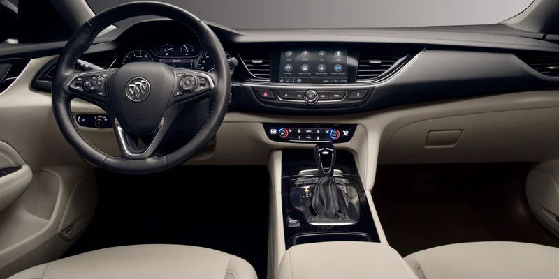 2020 Buick Regal infotainment dashboard.