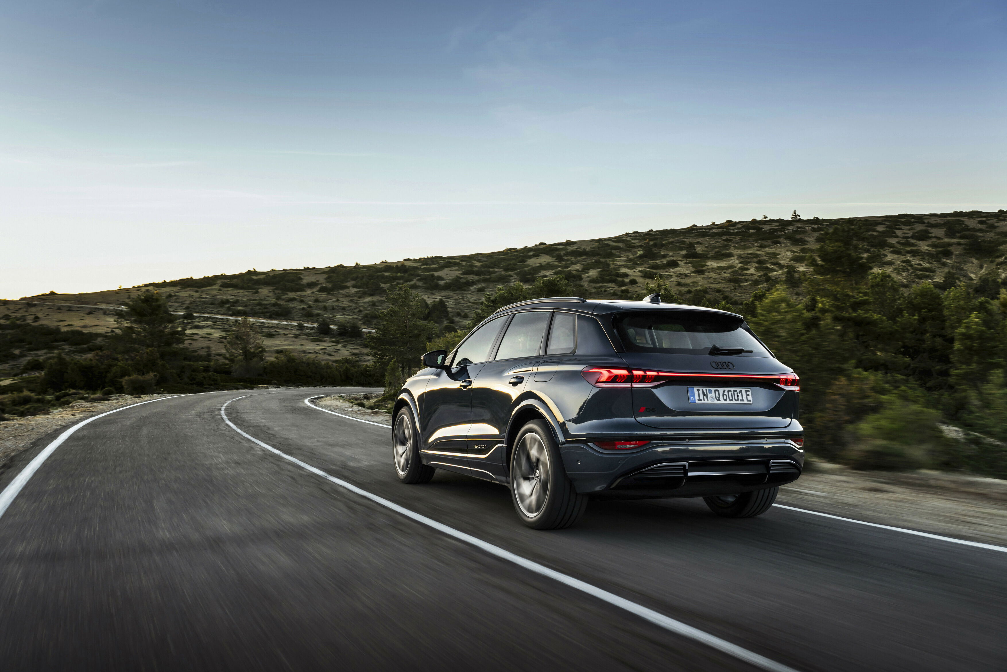 Audi Q6 e-tron power and performance.