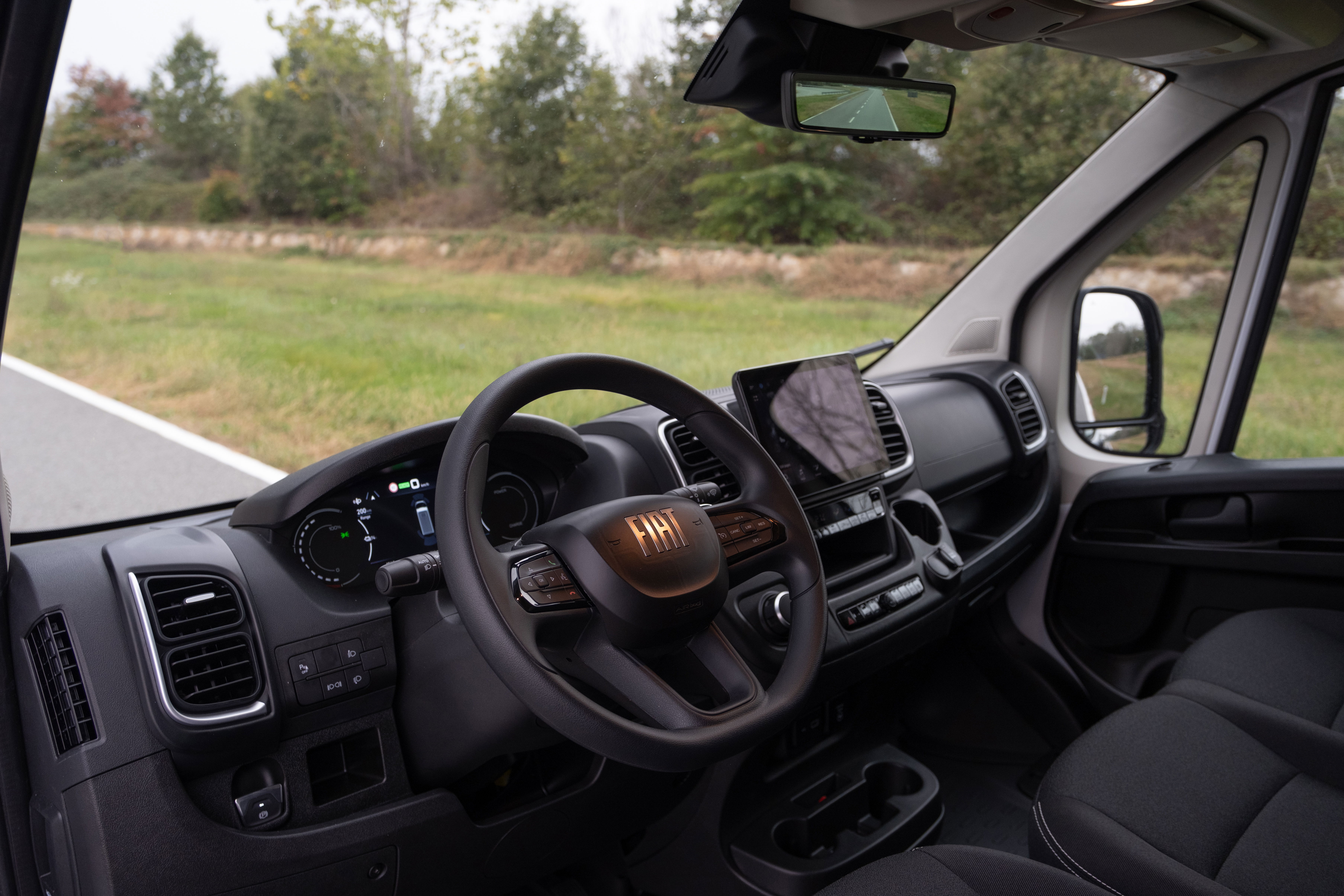 2024 Fiat Ducato interior.