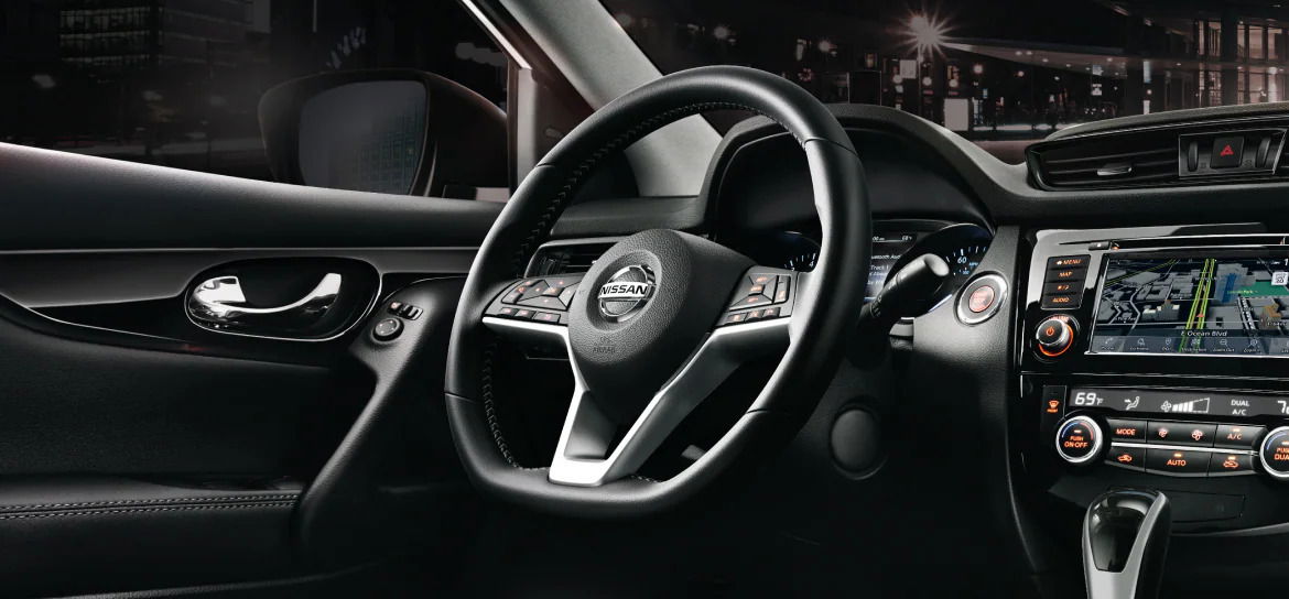 2022 Nissan Rogue dashboard.