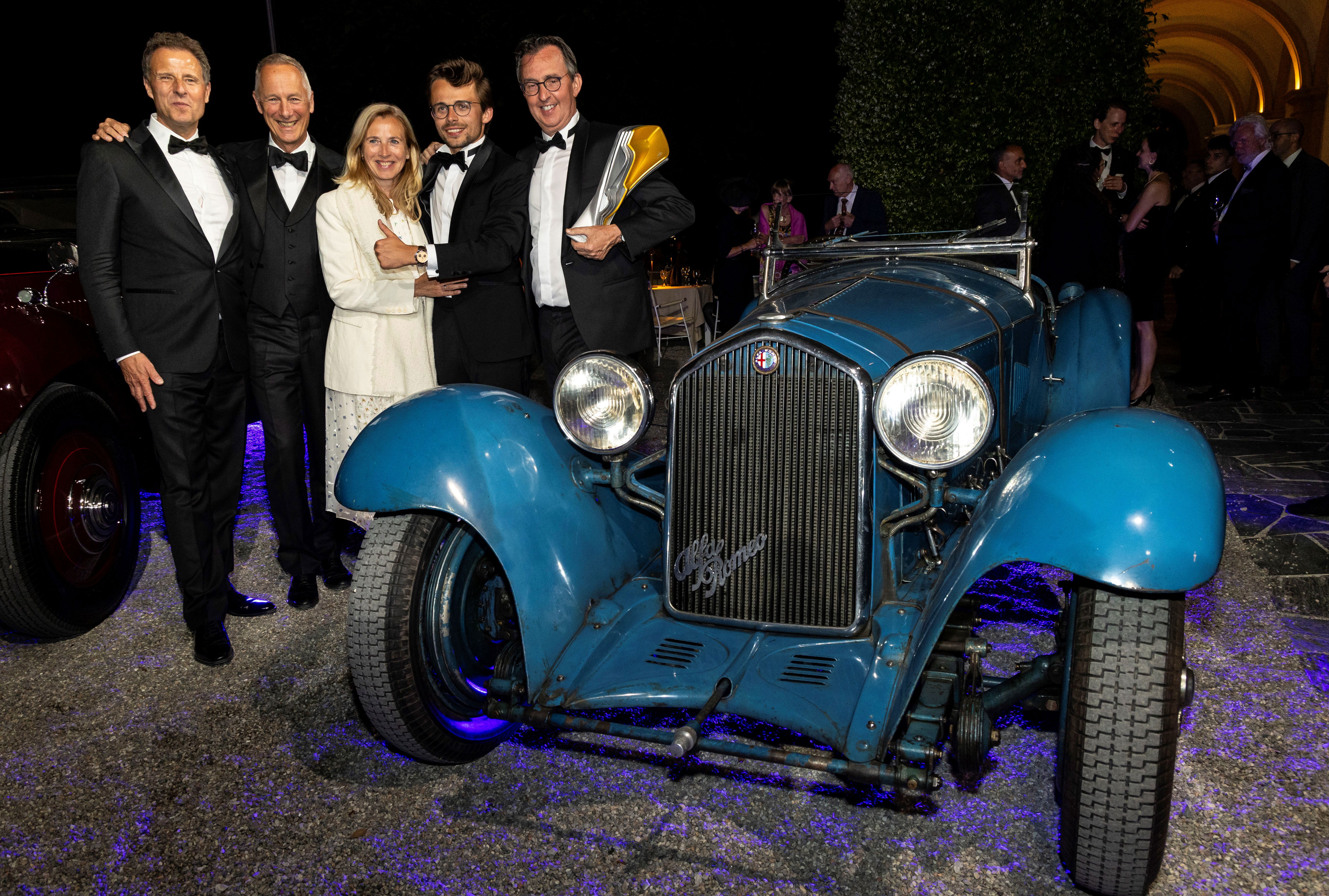 Alfa Romeo 8C 2300 Concours d Elegance winner.