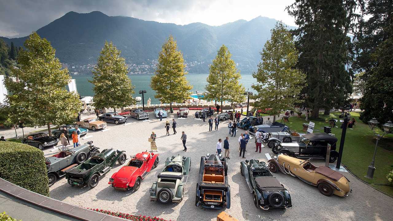 Concorso d'Eleganza Villa d'Este Car Parade.