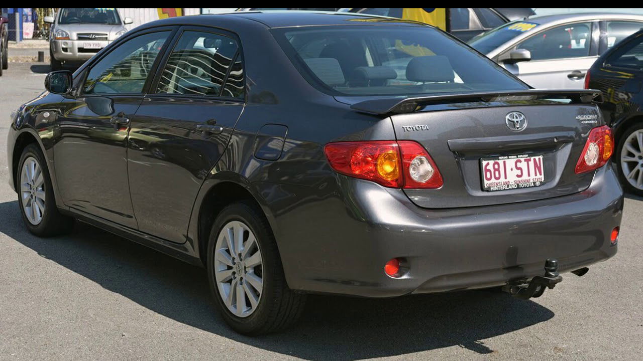 2008 Toyota Corolla ZRE152R.