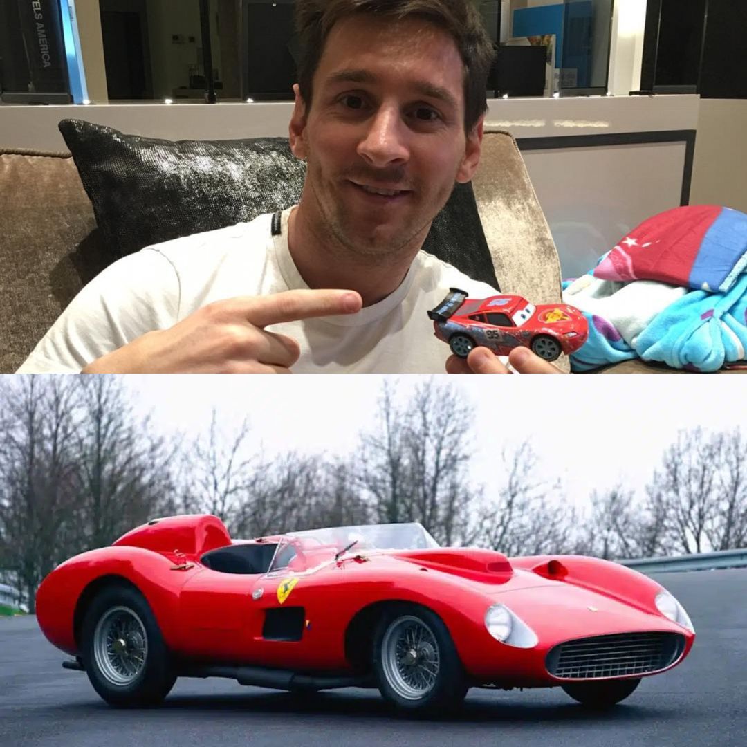 Lionel Messi bought the 1957 Ferrari 335 S Spider Scaglietti.