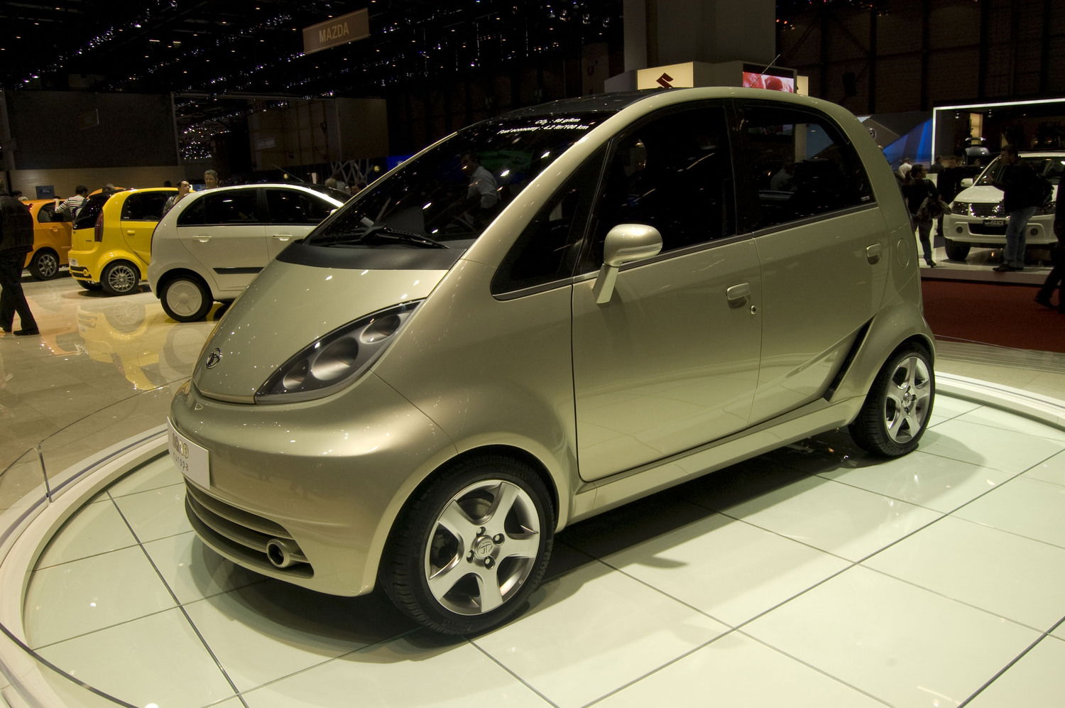 Slowest cars in the world: 2009 Tata Nano.