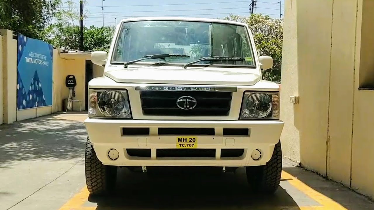 World's slowest cars: 2019 Tata Sumo Gold 4X4.