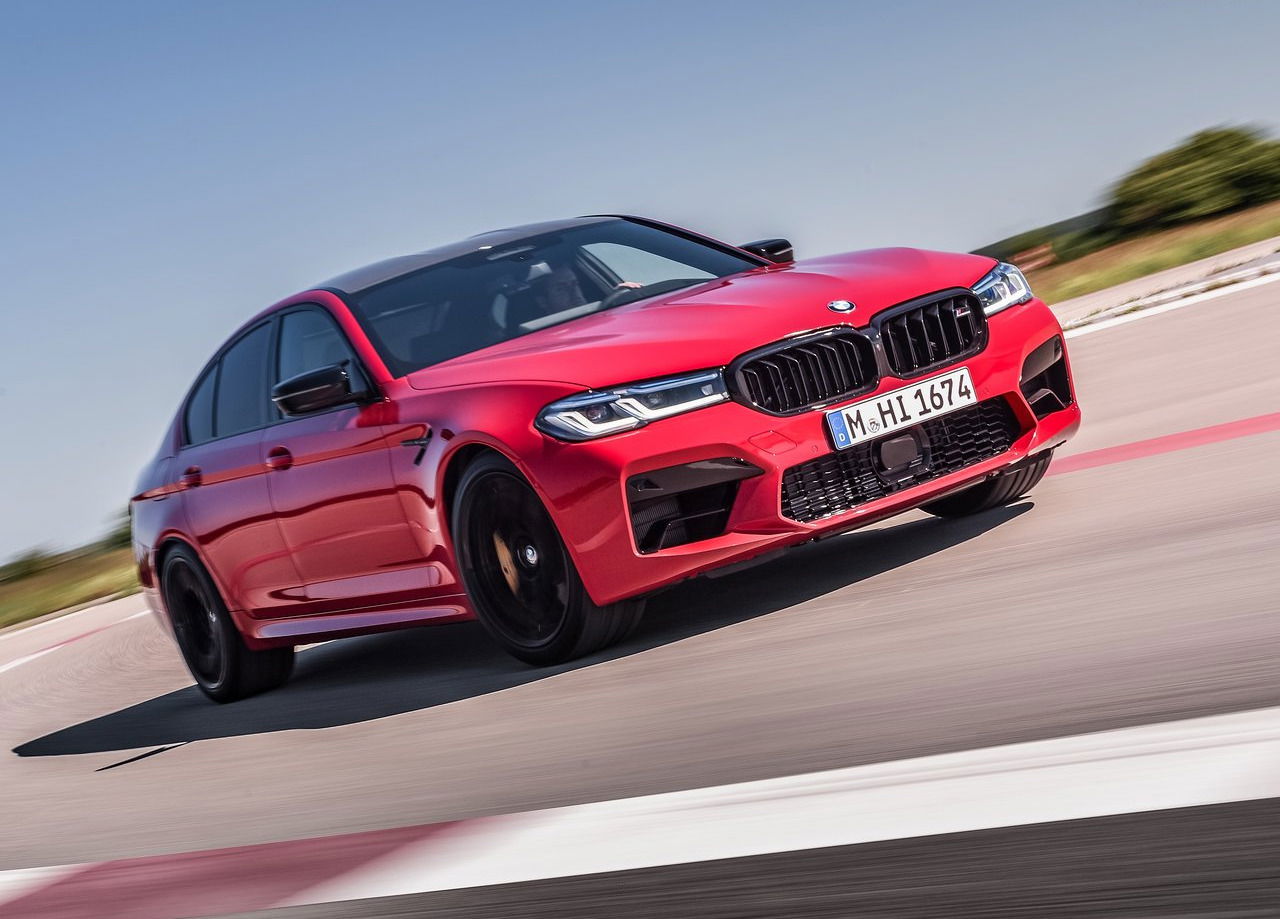 Fastest sedans in the world: 2021 BMW M5 Competition.