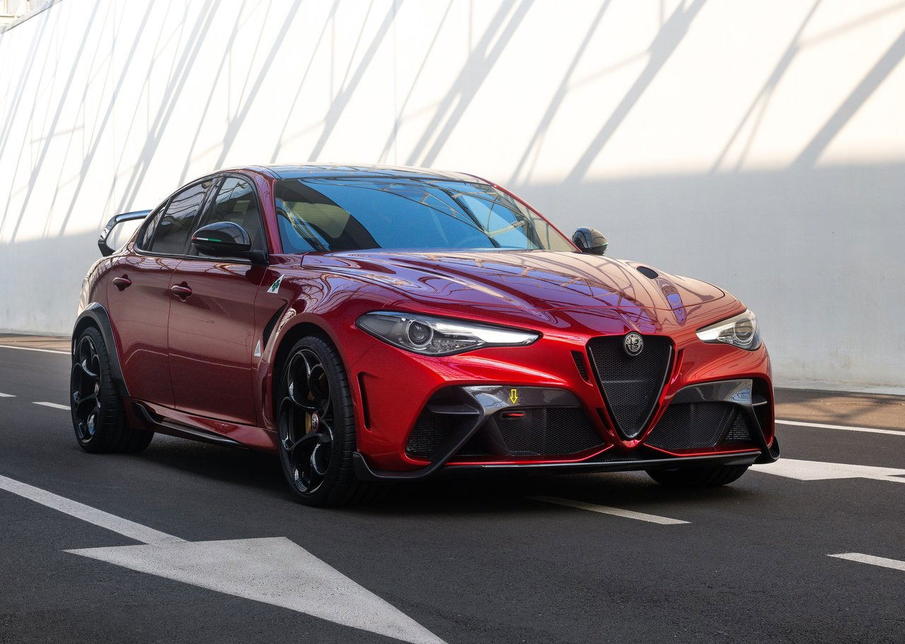 Quickest performance sedans: 2021 Alfa Romeo Giulia GTAm.