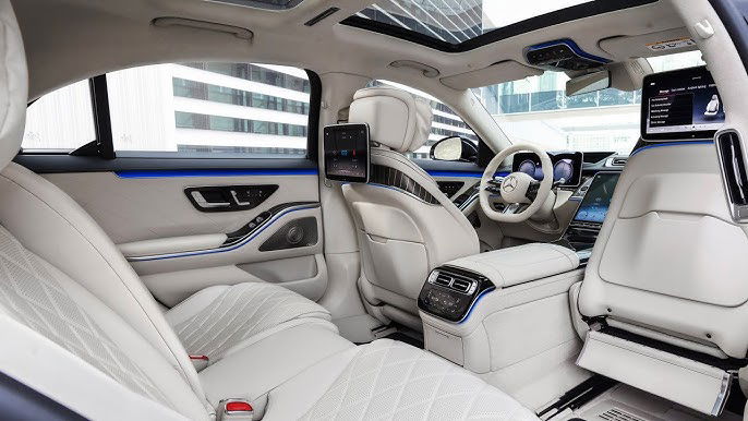 2023 Mercedes-Benz S-Class interior.