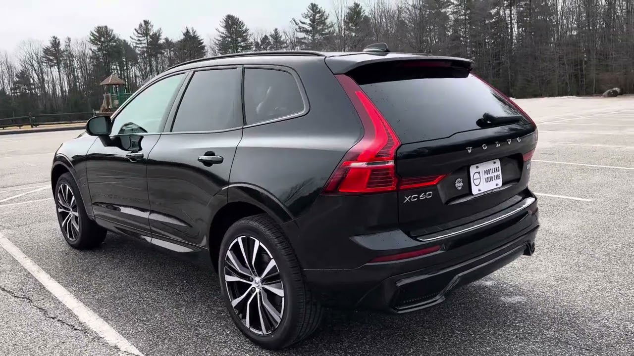 2024 Volvo XC60 B5 Plus in Onyx Black Metallic.