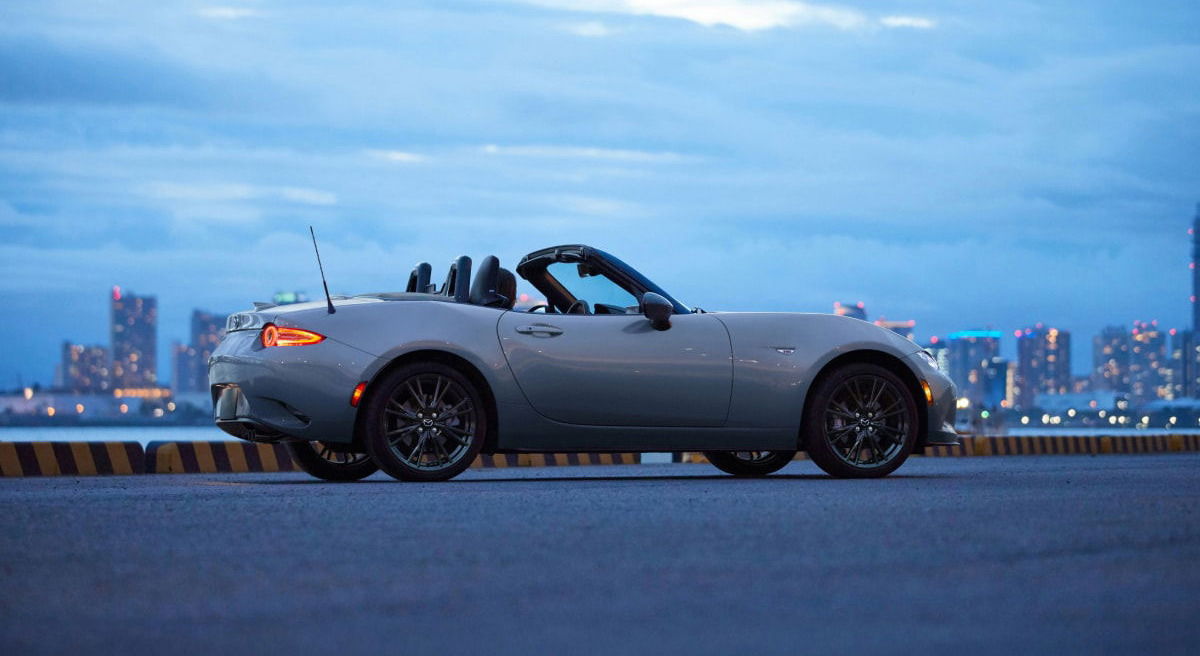 best convertible cars for 2025: Mazda MX-5 Miata.