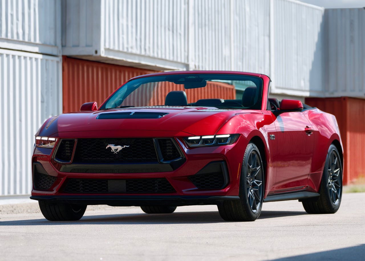 best convertibles 2025: 2025 Mustang Convertible.