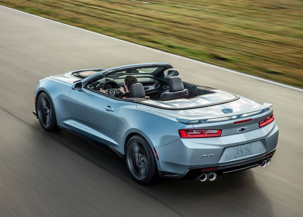 Top convertibles 2025: Chevrolet Camaro Convertible.