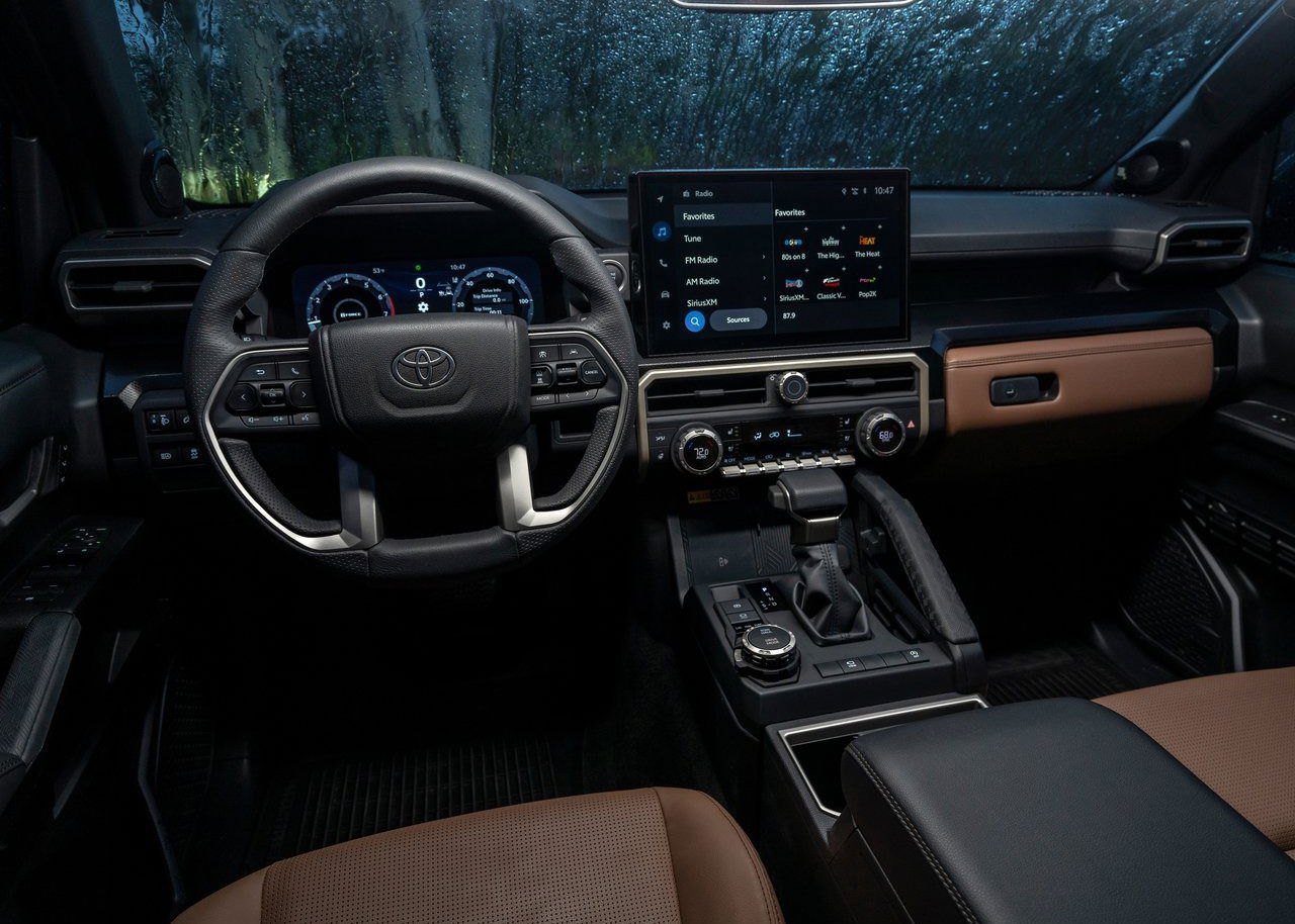 2025 Toyota 4Runner cockpit.