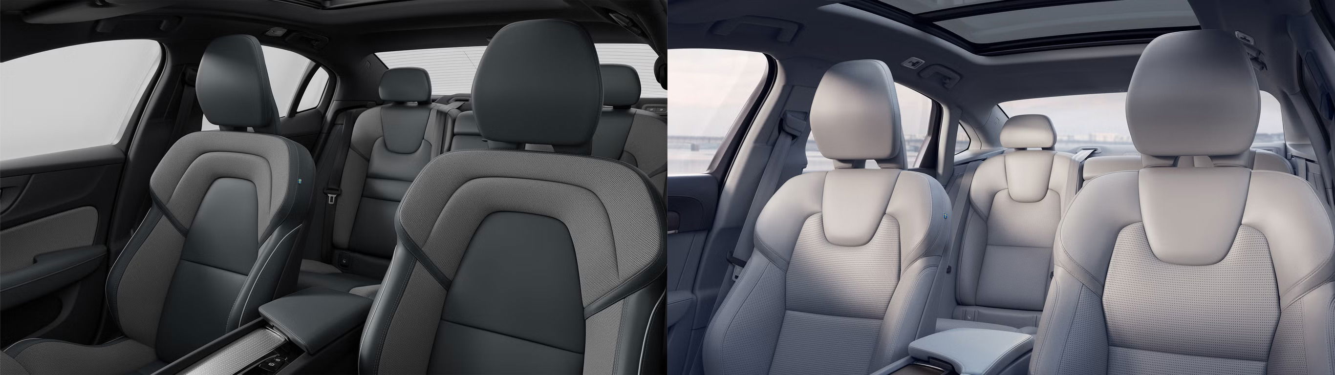 Volvo S60 vs S90 interior.