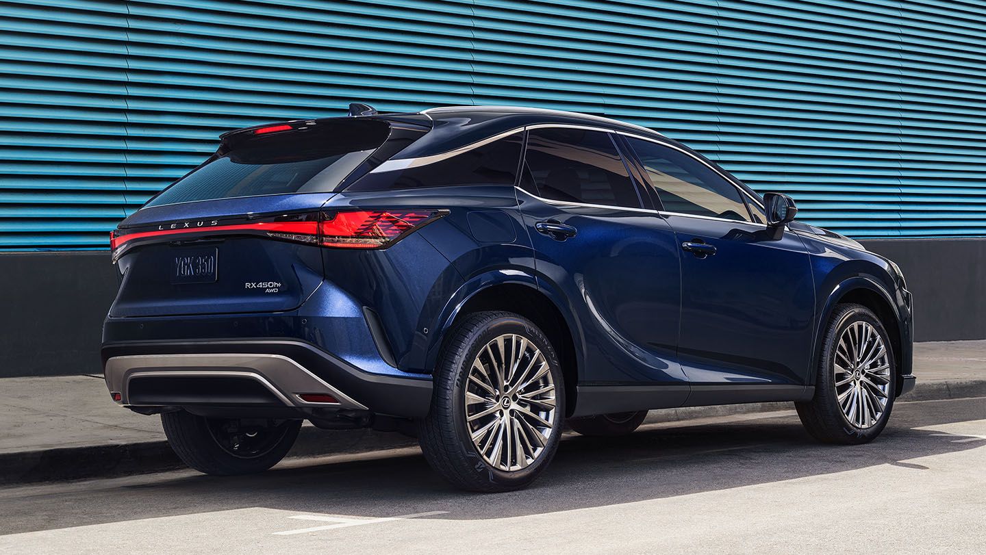 Lexus RX hybrid lease options.