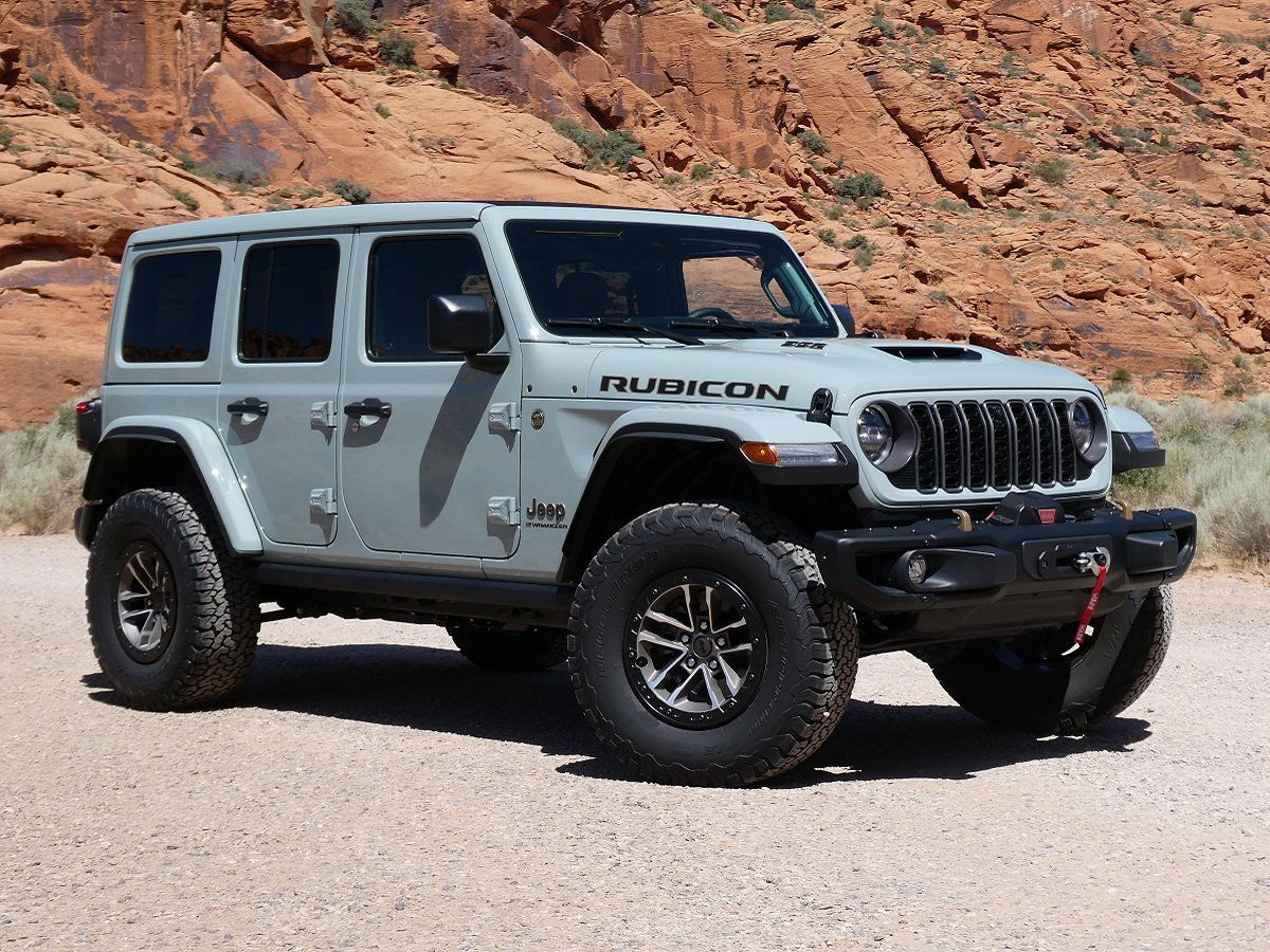 Best compact SUVs for off-roading: Jeep Wrangler.