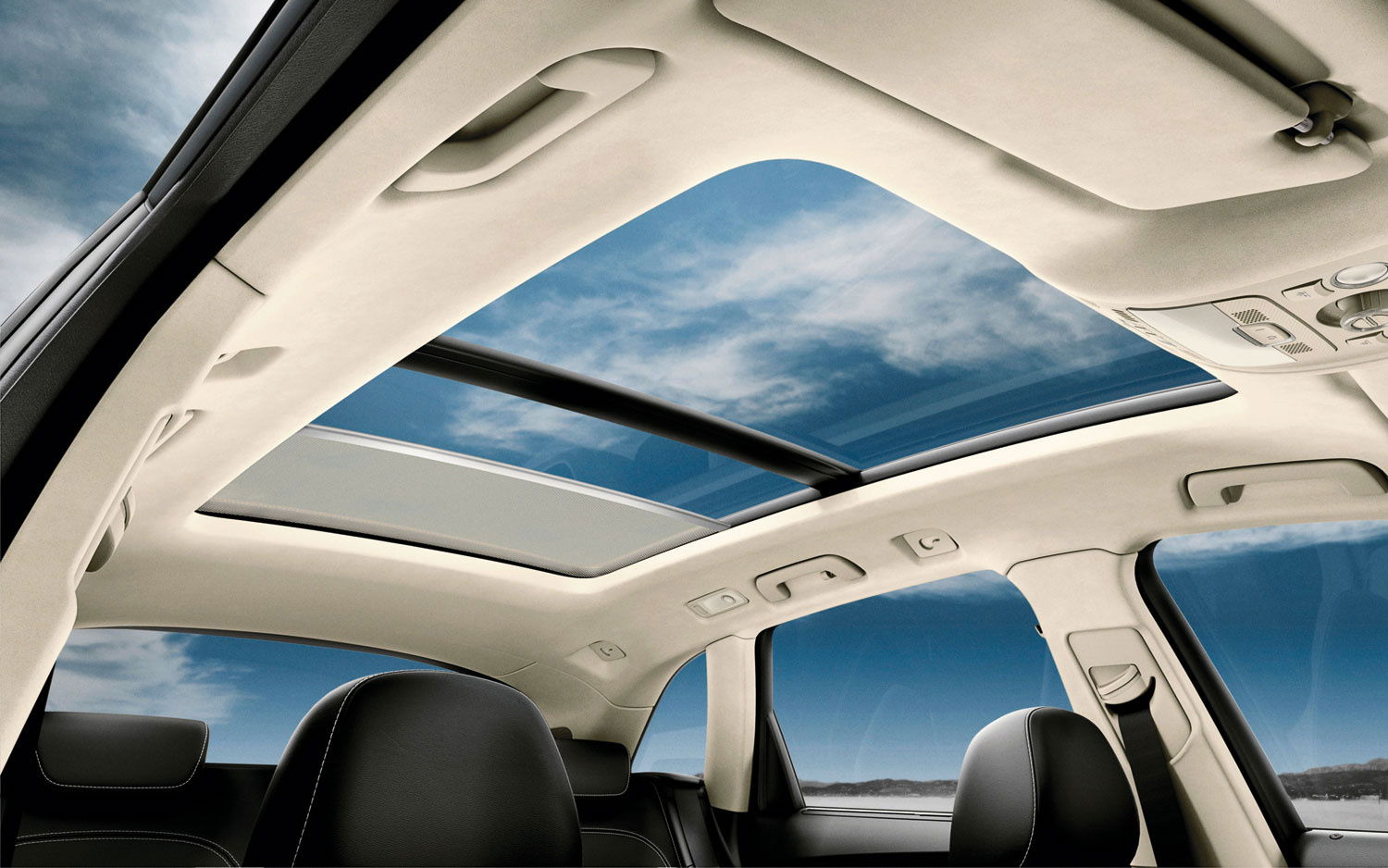 What is panoramic sunroof?