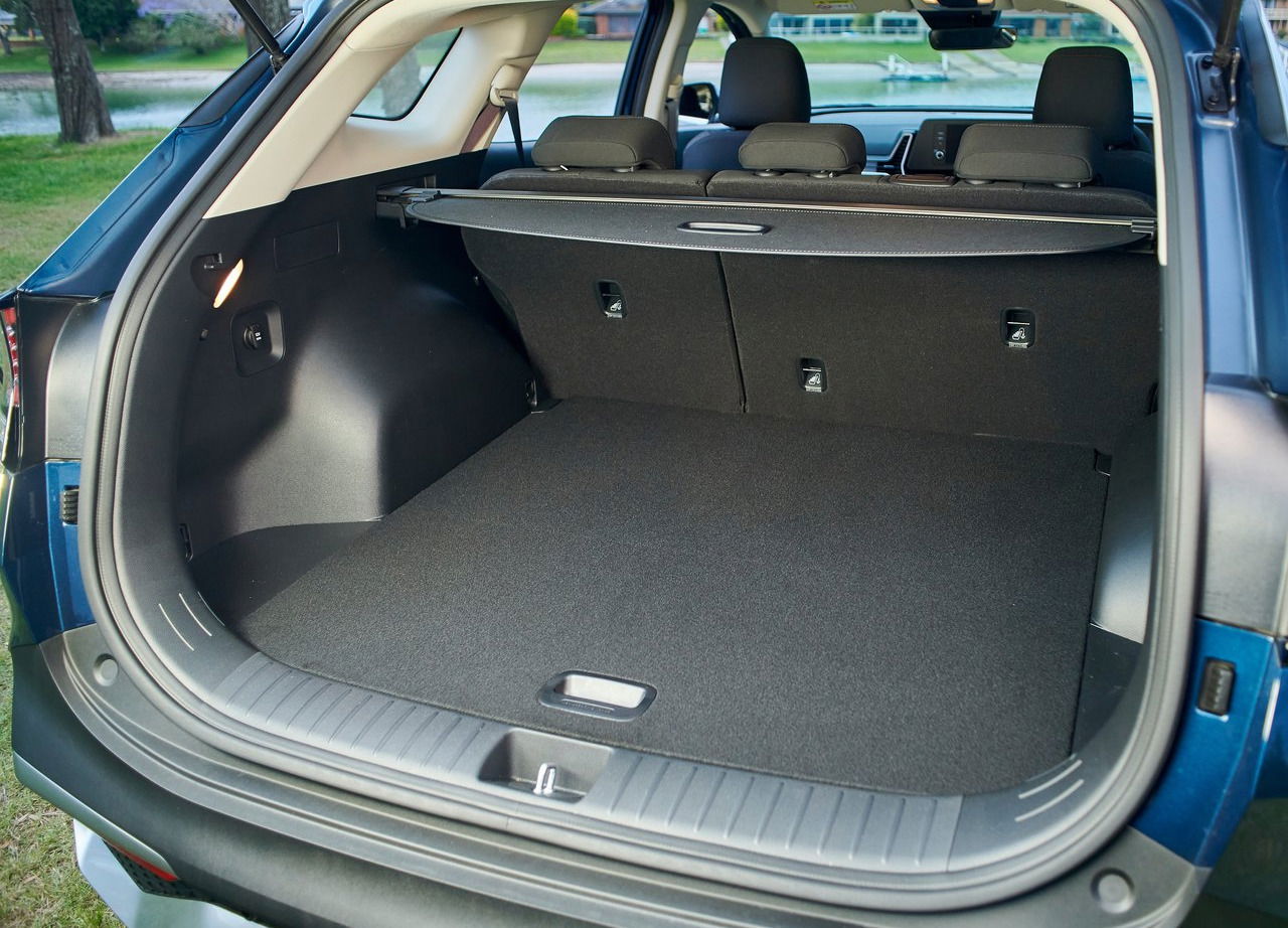 Kia Sportage boot space.