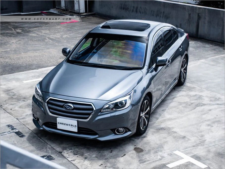 Mid-Range Used Cars with Sunroofs: Subaru Legacy.