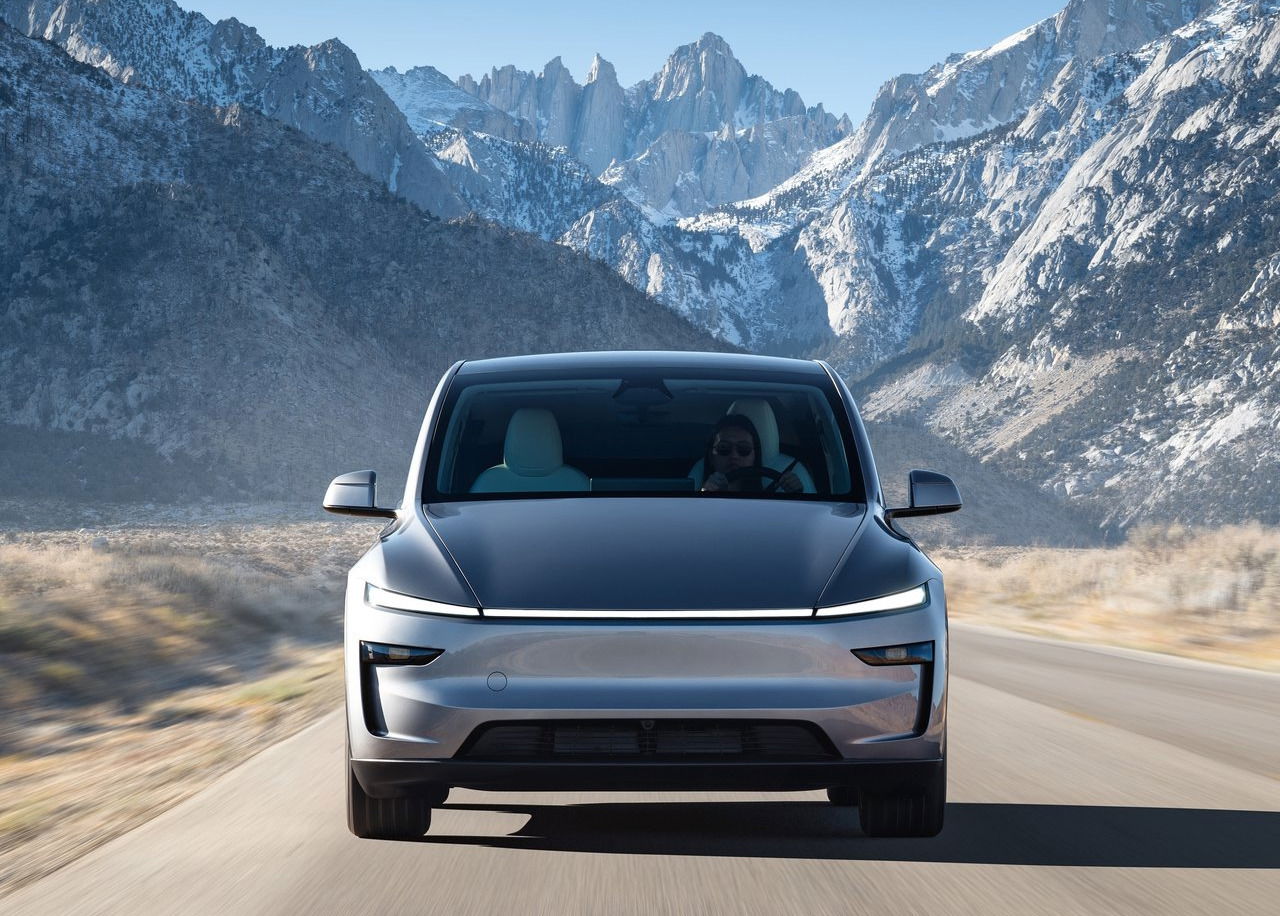 Electric cars with cooled seats: Tesla Model Y.