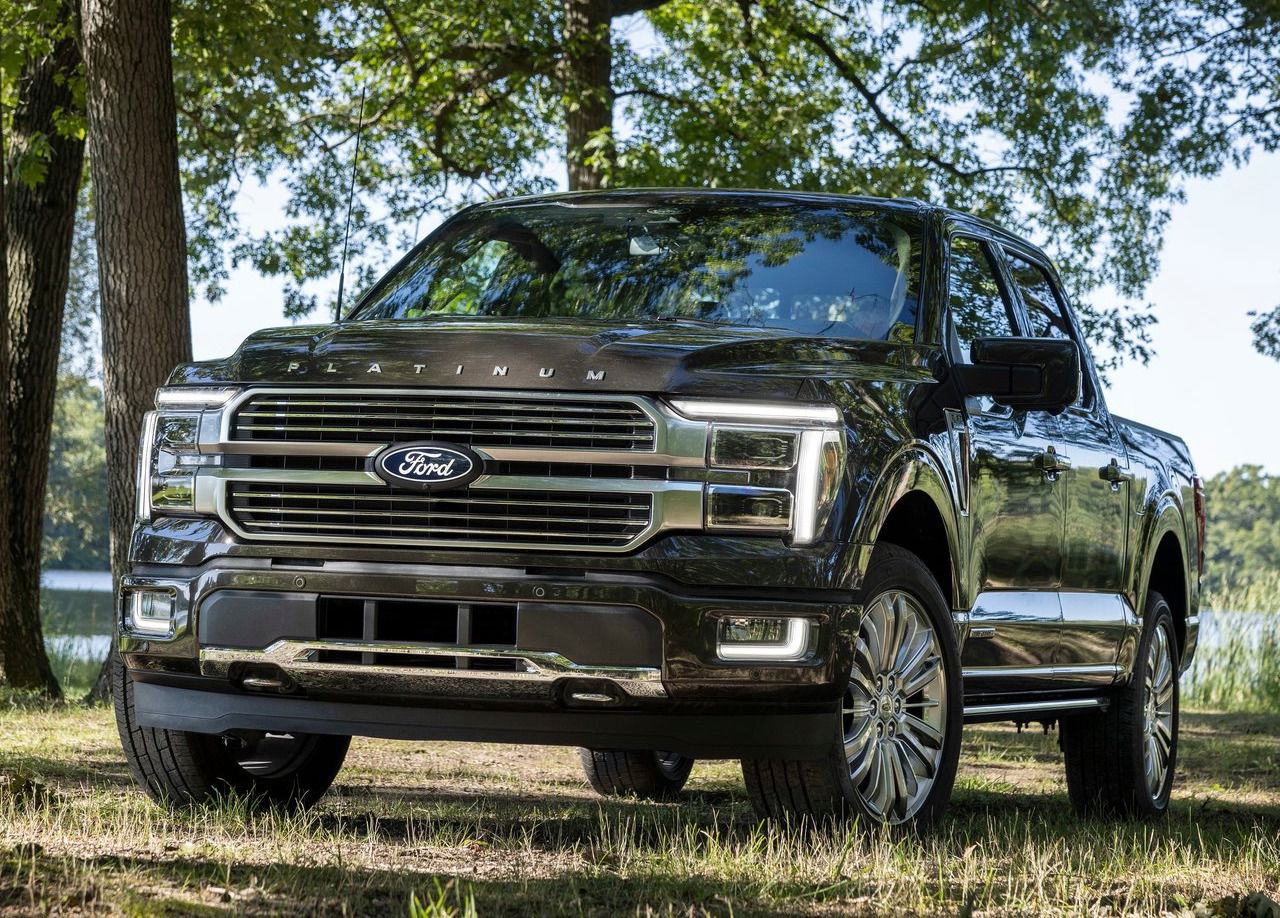 Trucks with heated and ventilated seats: 2025 Ford F-150.