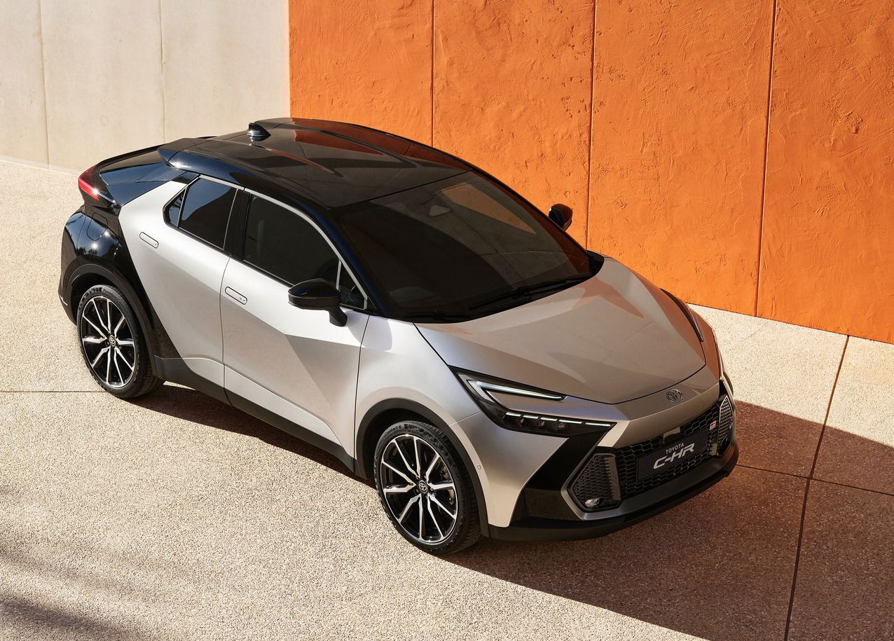 Toyota C-HR versus Nissan Kicks: exterior design.