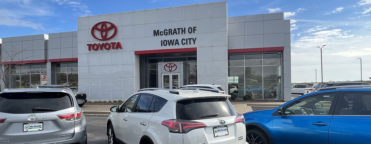 Iowa best car dealerships: McGrath Toyota of Iowa City.