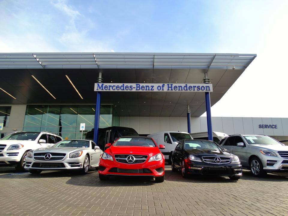 Top-rated car dealerships in Nevada: Mercedes-Benz of Henderson.