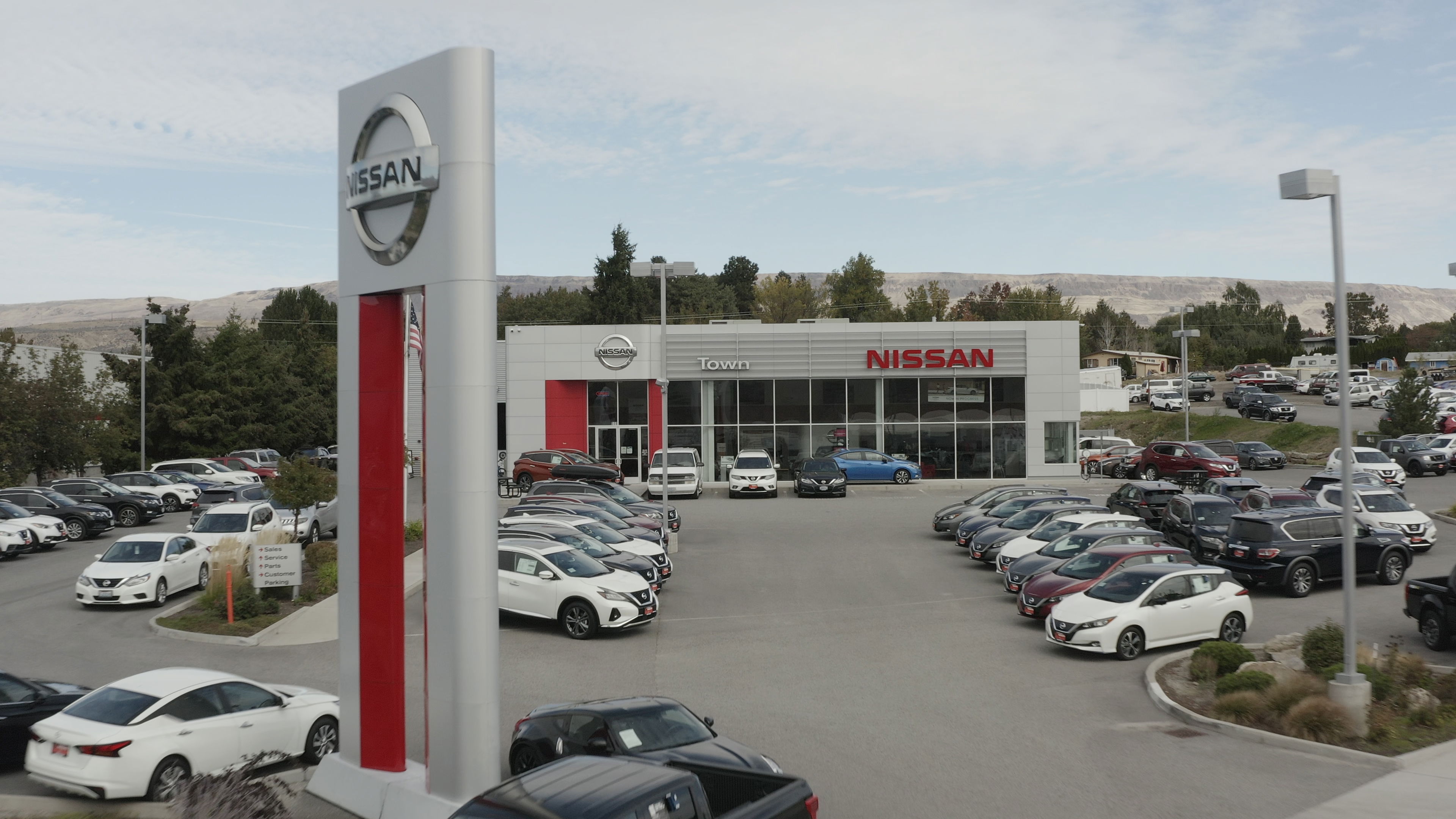 Best car dealerships in Washington: Town Nissan in Wenatchee.