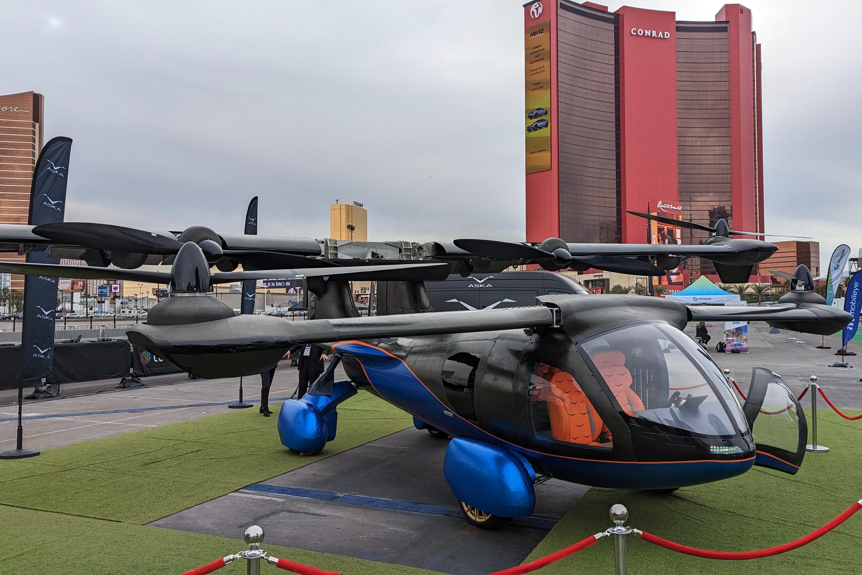 Flying car prototypes: ASKA A5.